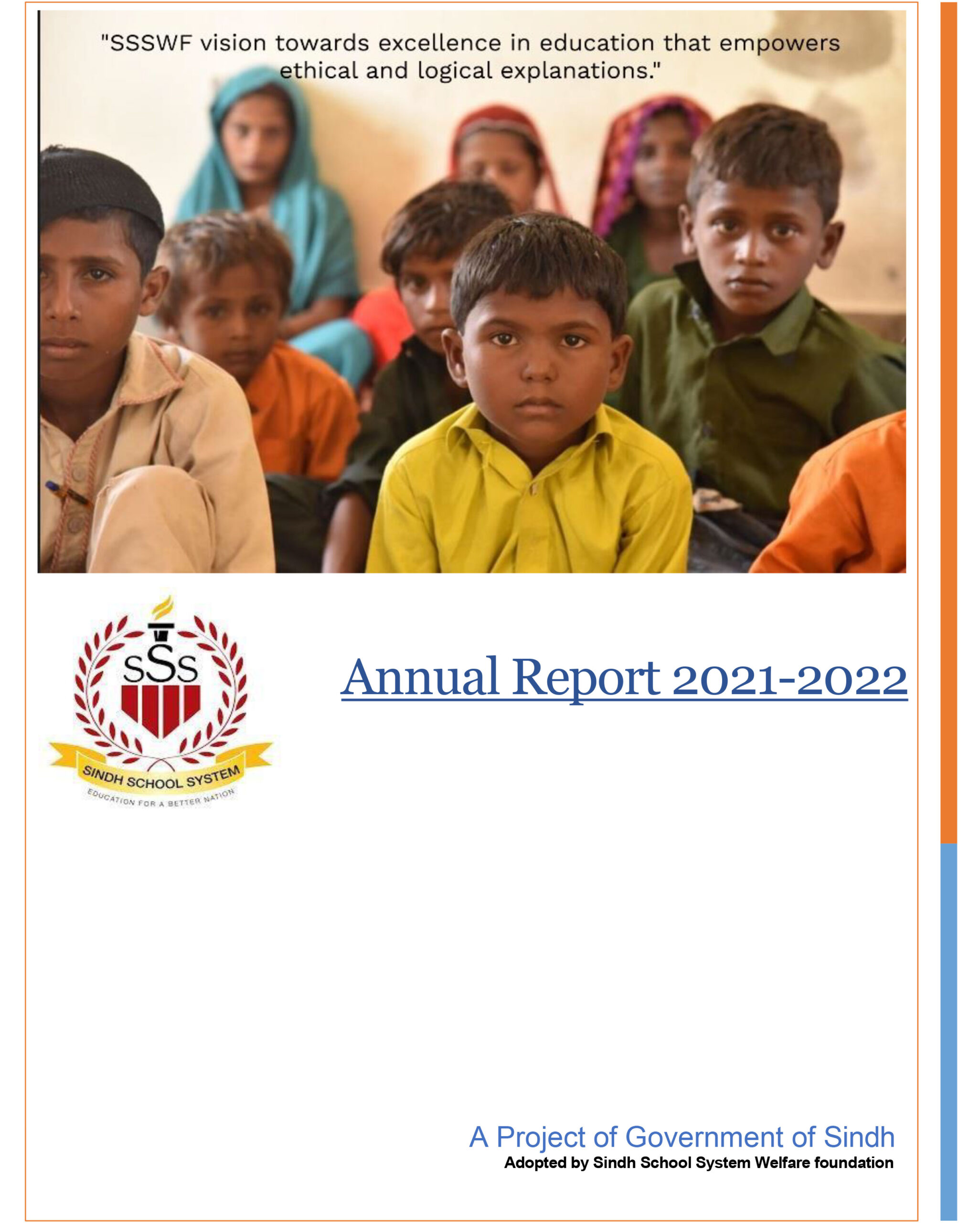 Sindh School System - Annual-Report-SSSWF-2021-22
