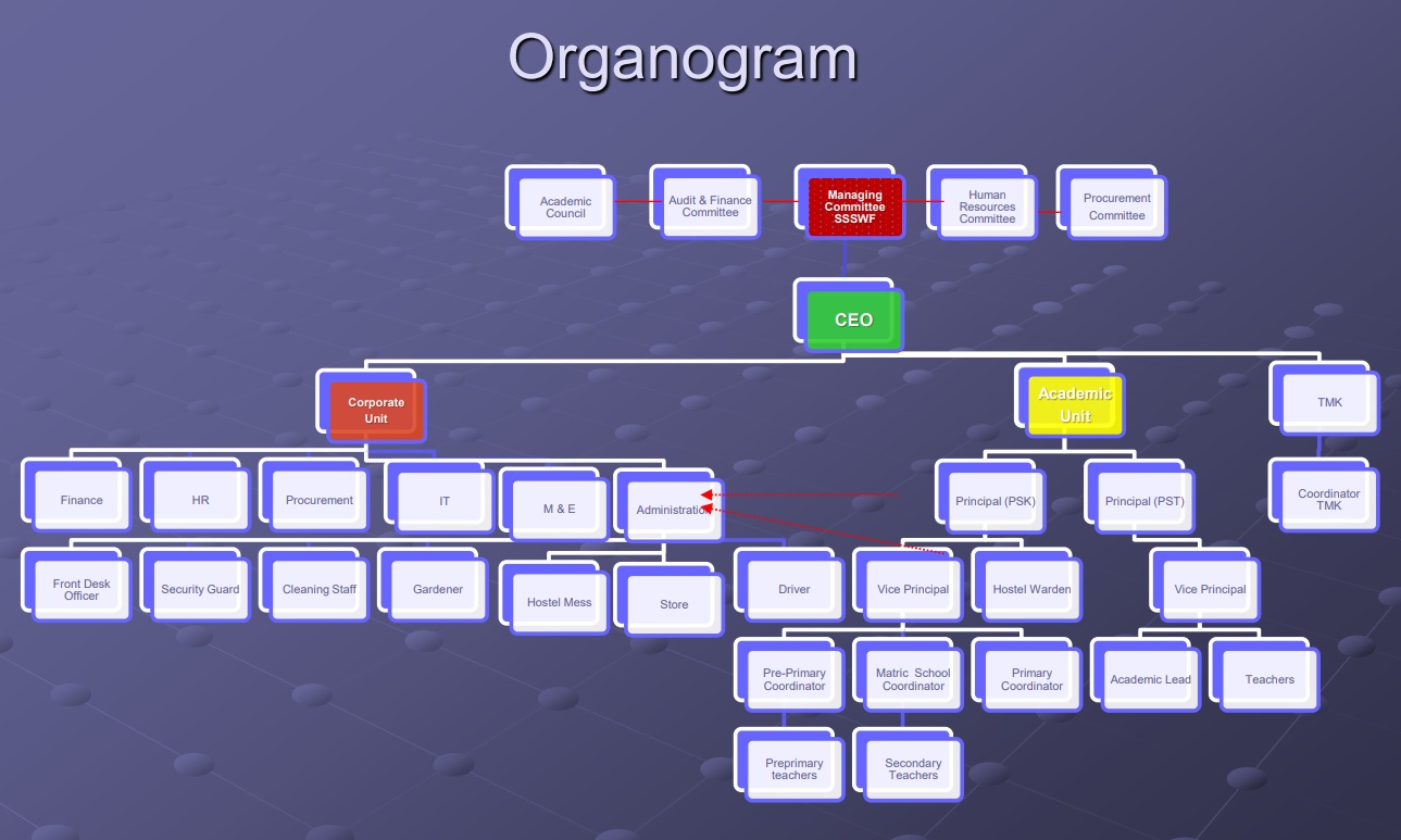 Organogram – Sindh School System Welfare Foundation